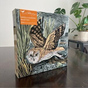 Angela Harding Marsh Owl Jigsaw Puzzle
